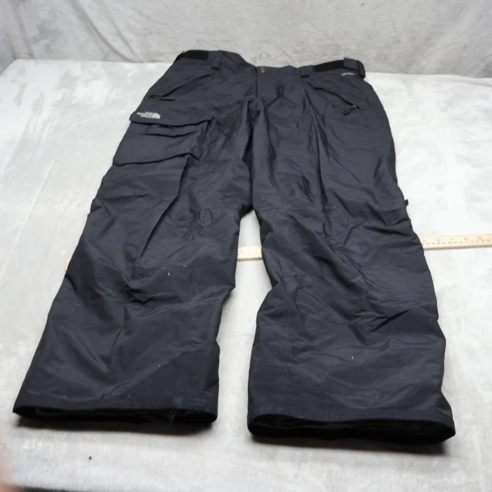 North Face Snow Pants Mens XL Black Cargo Technical Winter Outdoor Snow 40x32